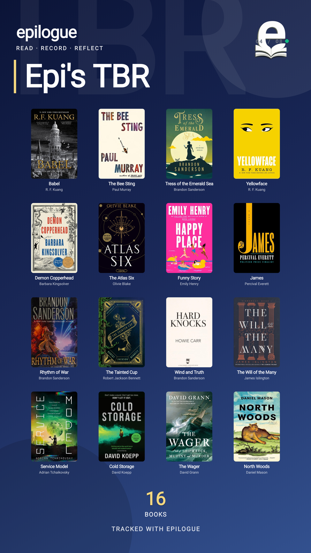 Bookshelf / TBR