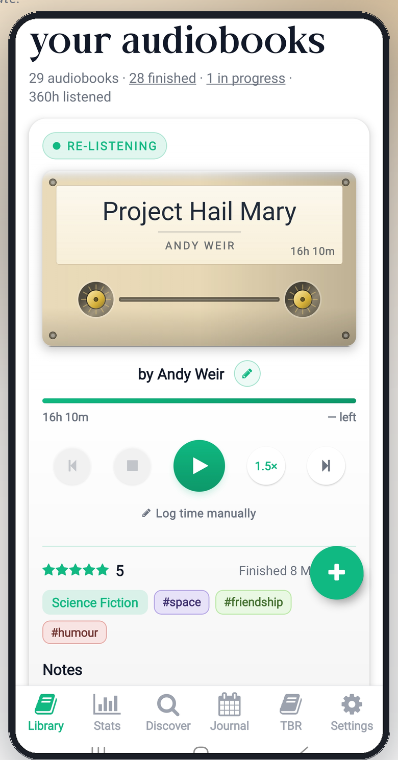 epilogue multi-format tracking and audiobook insights
